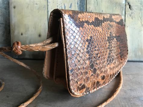 vintage snakeskin purse.